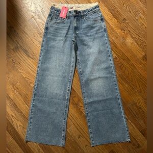 Edikted Women's Straight Blue Jeans